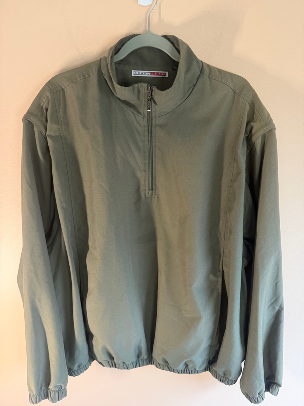 Grand Slam Olive Green Lightweight Shirt Jacket